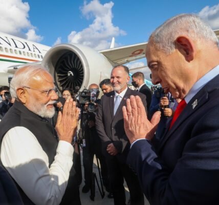 PM Modi returns home after a two-day visit to Israel
