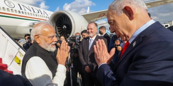 PM Modi returns home after a two-day visit to Israel