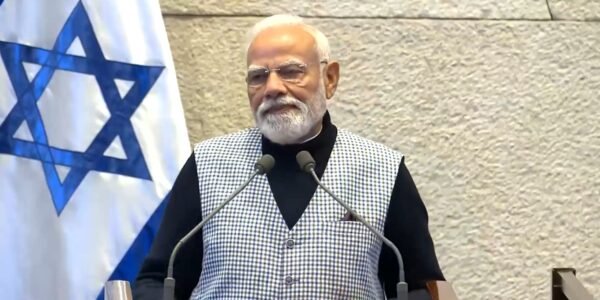 PM Narendra Modi addressed the Israeli Parliament, the Knesset.