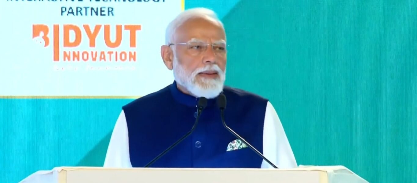 PM Narendra Modi addresses the ET Now Global Business Summit 2026