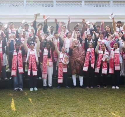 PM Narendra Modi interacted with students during the 9th edition of Pariksha Pe Charcha
