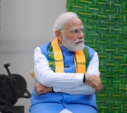 PM Narendra Modi interacted with students during the Pariksha Pe Charcha program.