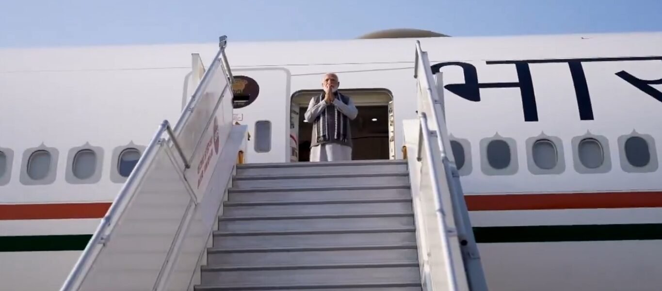 PM Narendra Modi leaves for Israel