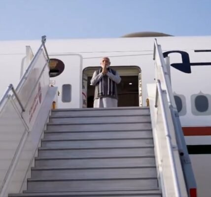 PM Narendra Modi leaves for Israel