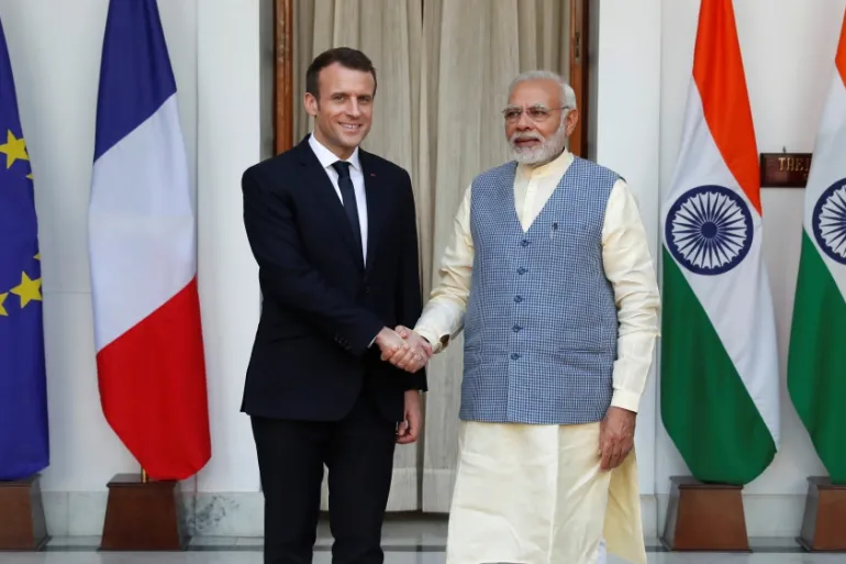 PM Narendra Modi will meet French President Macron in Mumbai on February 17.