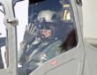 President Draupadi Murmu today flew a sortie in the indigenous Light Combat Helicopter Prachand at the Jaisalmer Air Force Station in Rajasthan.