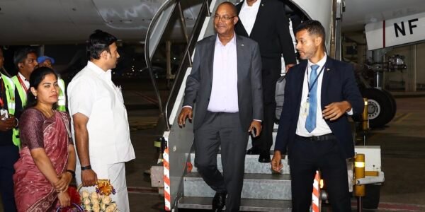 Seychelles President Patrick Herminie