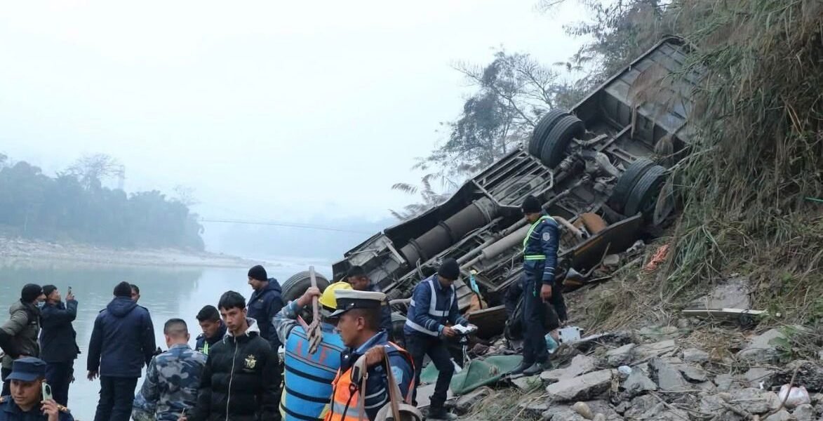 Trishuli River in Nepa