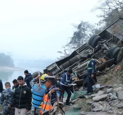 Trishuli River in Nepa