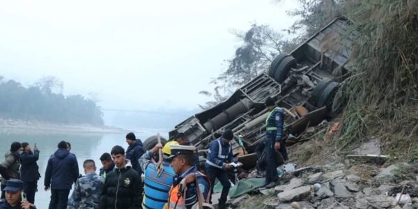 Trishuli River in Nepa