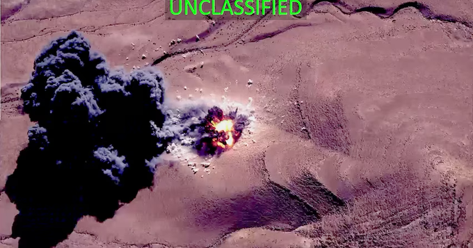 US forces strike over 30 Islamic State