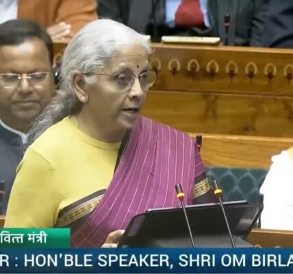 Union Budget 2026-27 Finance Minister Nirmala Sitharaman announced major incentives for the orange economy and creative education.