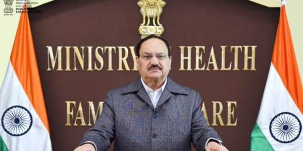 Union Health Minister JP Nadda virtually addressed Advantage Healthcare-India 2026