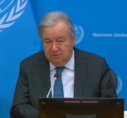 United Nations Secretary-General Antonio Guterres praised India leadership in organizing the AI ​​global summit.