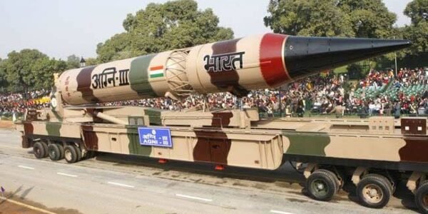 medium-range ballistic missile Agni-3 was successfully tested