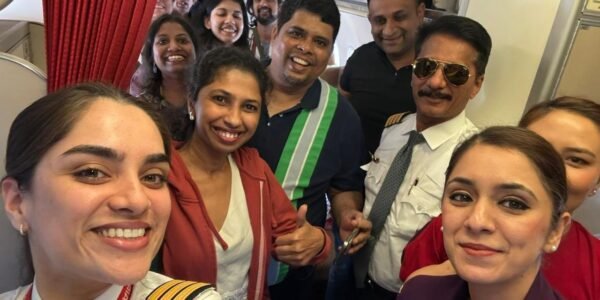 Amid the ongoing crisis in West Asia, the first Air India flight arrived in New Delhi from Dubai today.