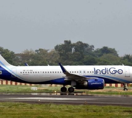 An IndiGo flight made an emergency landing at Delhi Airport due to a suspected engine malfunction.