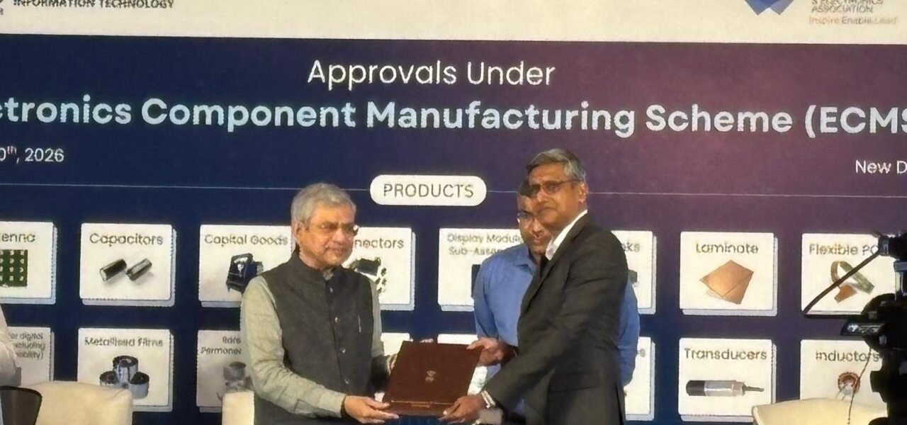 Ashwini Vaishnaw handed over approval letters to companies under ECMS