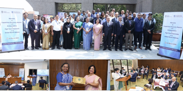 CSIR and the Ministry of External Affairs jointly hosted ambassadors from the Global South for a Capacity Discovery Session in New Delhi.