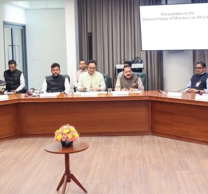 Defence Minister chaired the first meeting of the IGOM to review the situation in West Asia and its impact on India.