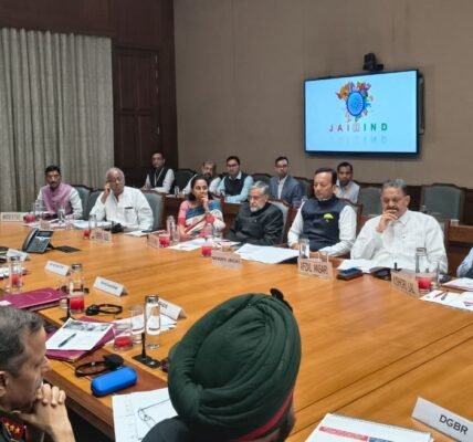 Defence Minister presided over a meeting of the Parliamentary Consultative Committee of the Ministry of Defence to deliberate on BRO