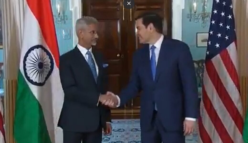 Dr. S. Jaishankar spoke with US Secretary of State Marco Rubio over the telephone