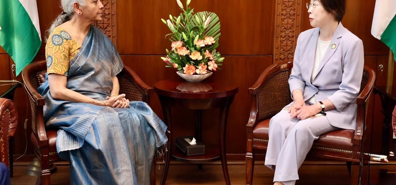 Finance Minister Nirmala Sitharaman meets AIIB President Zhu Jiayi