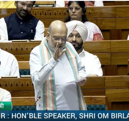 Home Minister Amit Shah responded in the Lok Sabha to a discussion on efforts to rid the country of Left-Wing Extremism (LWE).