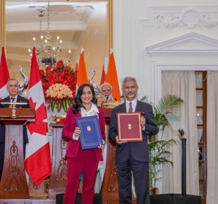 India and Canada exchange agreements on critical minerals, renewable energy and cultural cooperation to boost bilateral ties