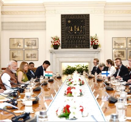 India and Finland signed several agreements in various areas including environmental cooperation, migration and mobility