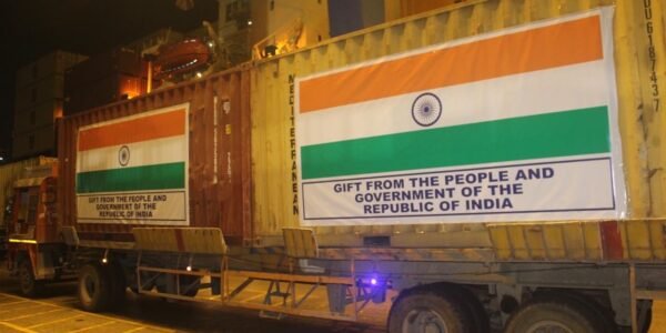 India sends 1,000 metric tonnes of rice as humanitarian aid to the people of Malawi
