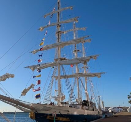 Indian Navy INS Sudarshini arrived in Sète, France, as part of the maritime expedition Lokayan-26