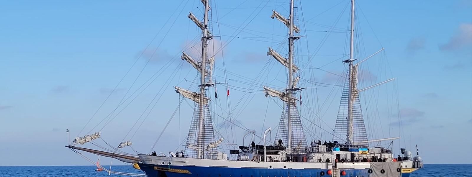 Indian Navy sailing training ship, INS Sudarshini, has arrived in Valletta, Malta