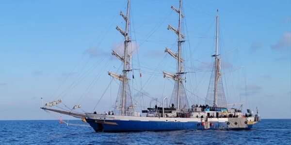 Indian Navy sailing training ship, INS Sudarshini, has arrived in Valletta, Malta