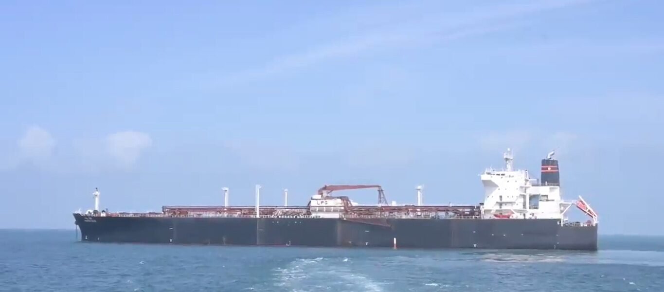 Indian vessel Nanda Devi arrived at Vadinar Port carrying approximately 46,000 metric tons of LPG