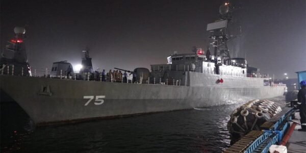 Iranian ship in Kochi, Kerala