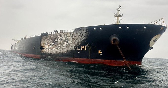 Kuwaiti Oil Tanker Damaged in Iranian Drone Attack