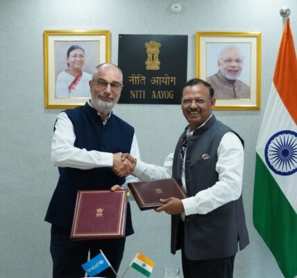NITI Aayog and UNICEF India sign Letter of Intent to improve nutrition and health outcomes in aspirational districts and blocks