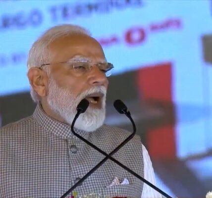 PM Modi calls for collective effort and national unity amidst global challenges.