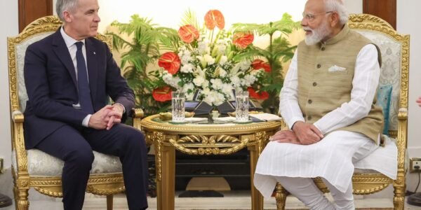 PM Modi emphasizes on laying a strong foundation for a truly renewed partnership between the two countries with the visit of the Canadian Prime Minister
