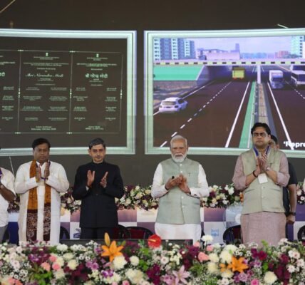 PM Modi inaugurated and laid the foundation stone of various development projects worth ₹18,700 crore in Kolkata, West Bengal.