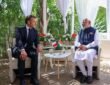 PM Modi with the President of France