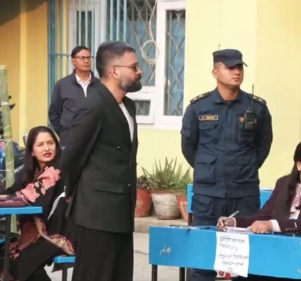 PM Narendra Modi congratulated the people and Government of Nepal for the successful and peaceful conduct of elections in the country.