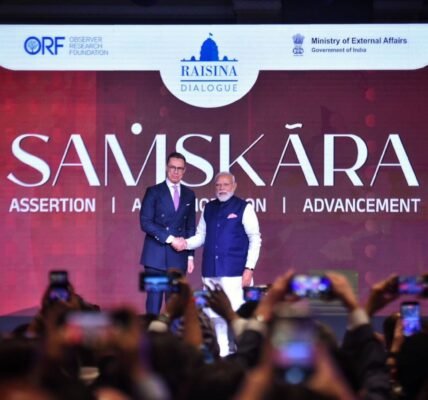 PM Narendra Modi inaugurated the 11th edition of the Raisina Dialogue in New Delhi today.