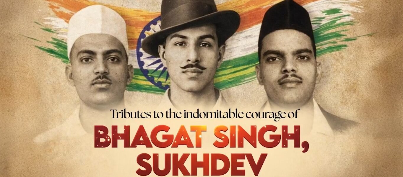 Prime Minister Narendra Modi paid tribute to Bhagat Singh, Rajguru, and Sukhdev on Martyrs' Day.