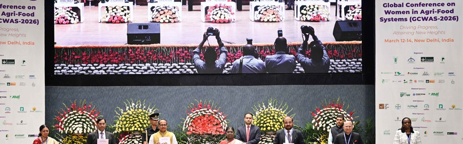 President Draupadi Murmu addressed the Global Conference on the Role of Women in Agri-Food Systems (GCWAS-2026) in New Delhi