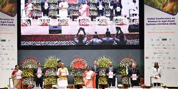 President Draupadi Murmu addressed the Global Conference on the Role of Women in Agri-Food Systems (GCWAS-2026) in New Delhi