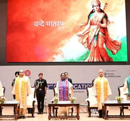 President Droupadi Murmu addressed the students at the convocation ceremony of Nalanda University.