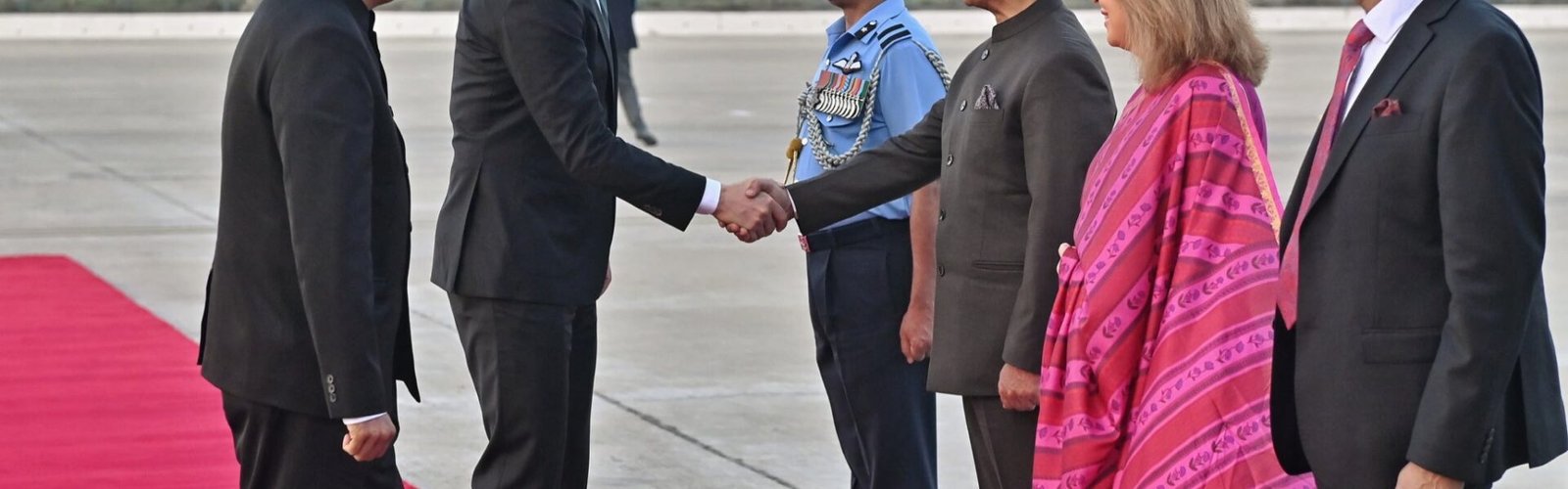 President of Finland Alexander Stubb arrived in New Delhi this morning on a State Visit to India.