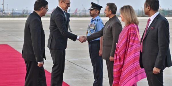 President of Finland Alexander Stubb arrived in New Delhi this morning on a State Visit to India.